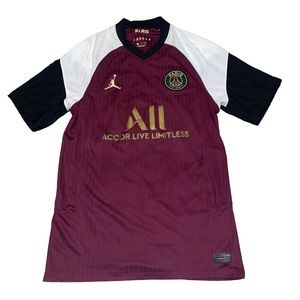 Air Jordan PSG purple mens S jersey